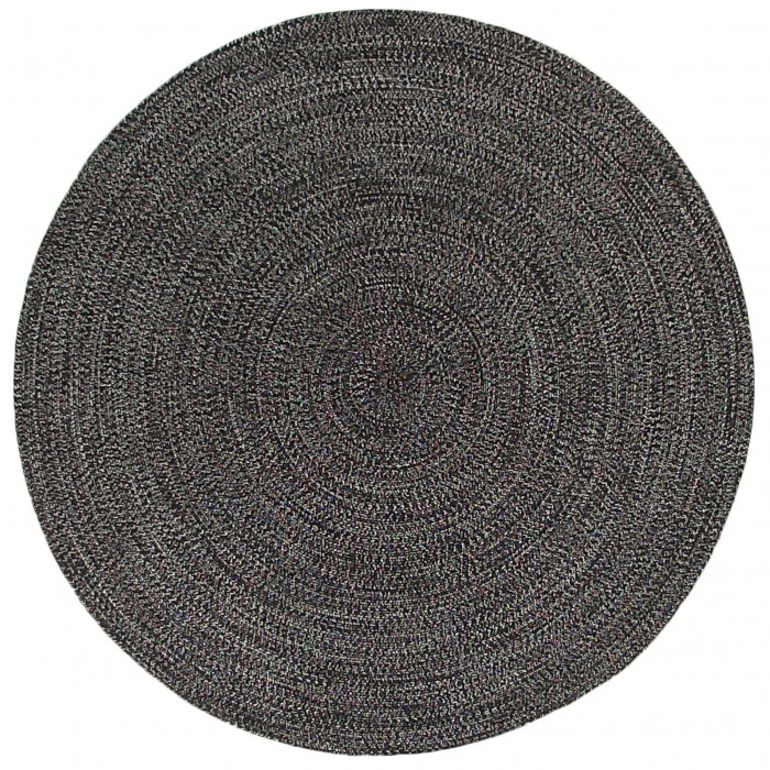 Seasons Stripe Handbraided Olefin - Charcoal - 240 Round