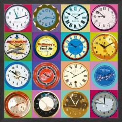 Clock Collection 96x96cm