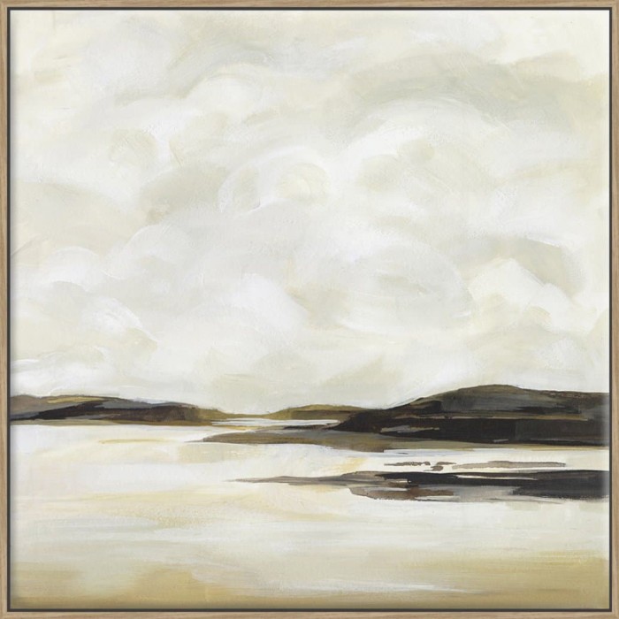 Cloudy Coast II - Canvas