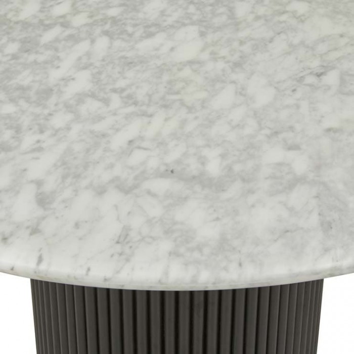 Benjamin Ripple Marble Dining Table-1200 Dia x H750mm-Globewest