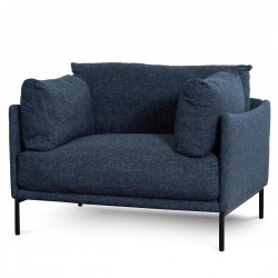 Lester Fabric Arm Chair – 110cm