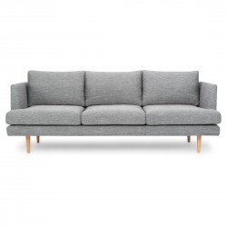 Logan 3 Seater Fabric Sofa – 212cm