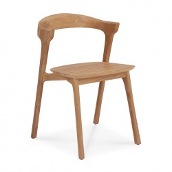 Ethnicraft Teak Bok Outdoor Dining Chair - W50/D54/H76cm - Solid Teak