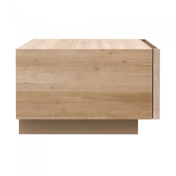 Ethnicraft Oak Madra Bedside Table W60xD43Xh27cm – 1 Drawer - Solid Oak-51200