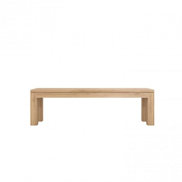 Ethnicraft Oak Straight Bench-50385