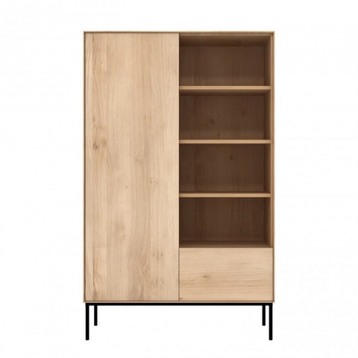 Ethnicraft Oak Whitebird Storage Cupboard W110xD45x178cm – Solid Oak