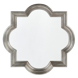 Marrakech Wall Mirror - Large Antique Silver