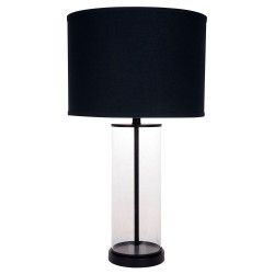 Left Bank Table Lamp - Black 