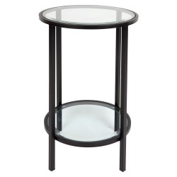Cocktail Glass Petite Side Table 