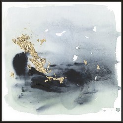 Cerulean & Gold II - Canvas