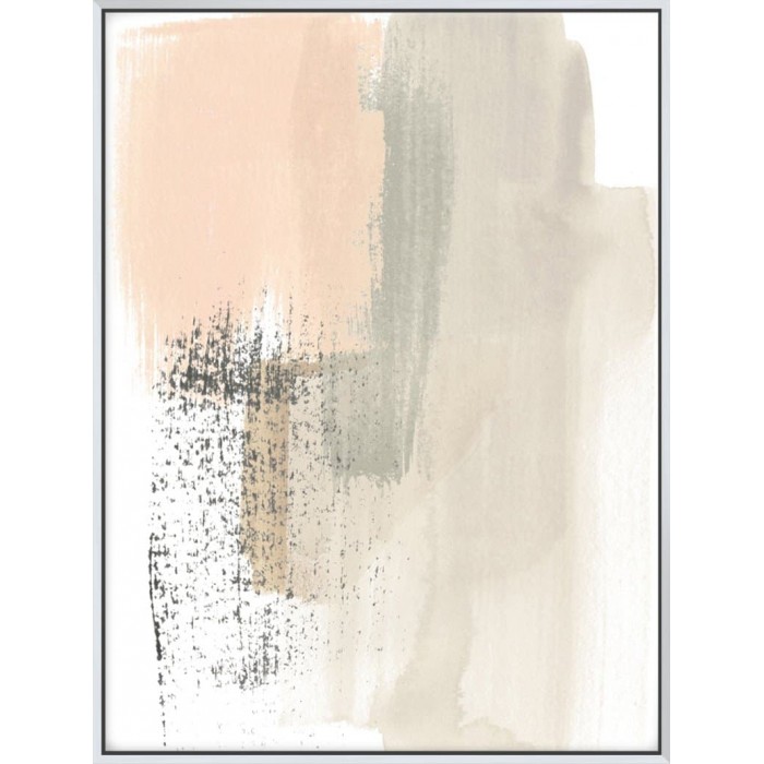 Blush Abstract I - Canvas