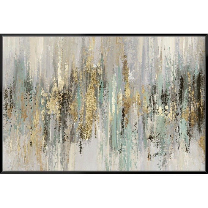 Dripping Gold I - Canvas
