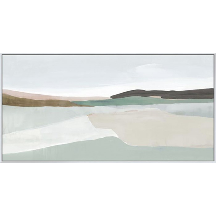 Sole Of The Land I - Canvas 183x93cm / White, Thin