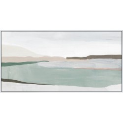 Sole Of The Land II - Canvas 183x93cm / White, Thin