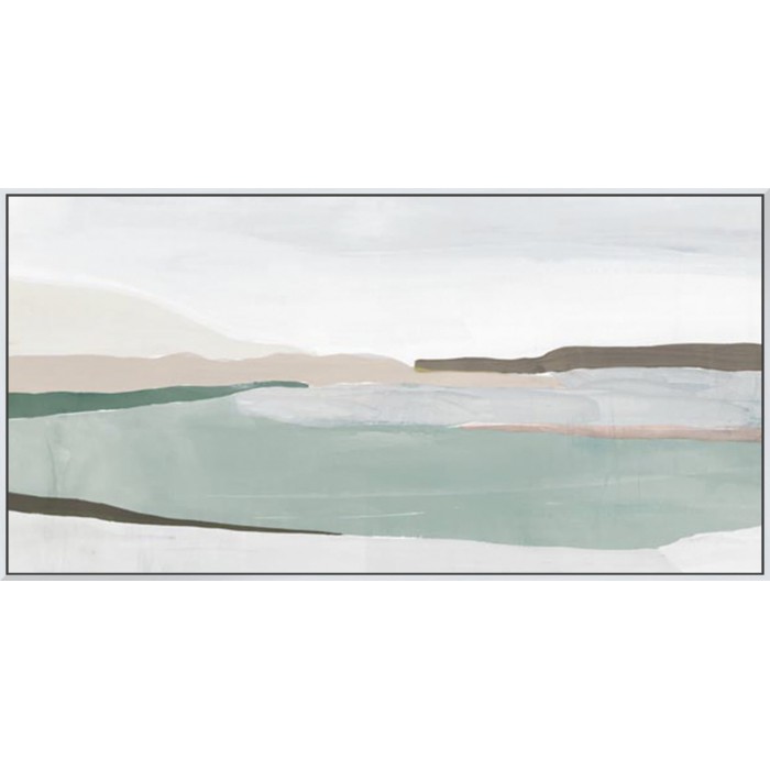 Sole Of The Land II - Canvas 183x93cm / White, Thin