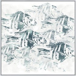 Sealife Batik I - Canvas