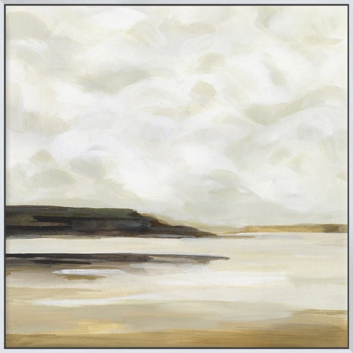 Cloudy Coast I - Canvas