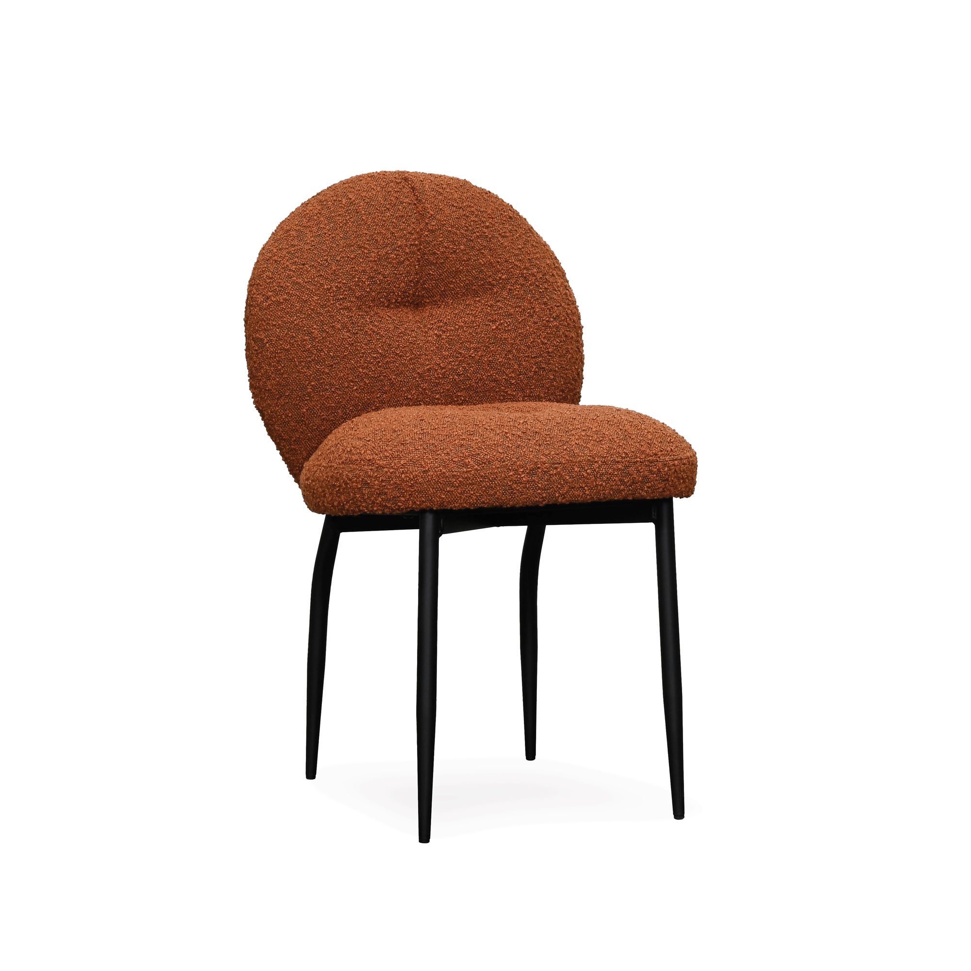 Cleo Dining Chair – Black Leg 82Hx49Wx65D